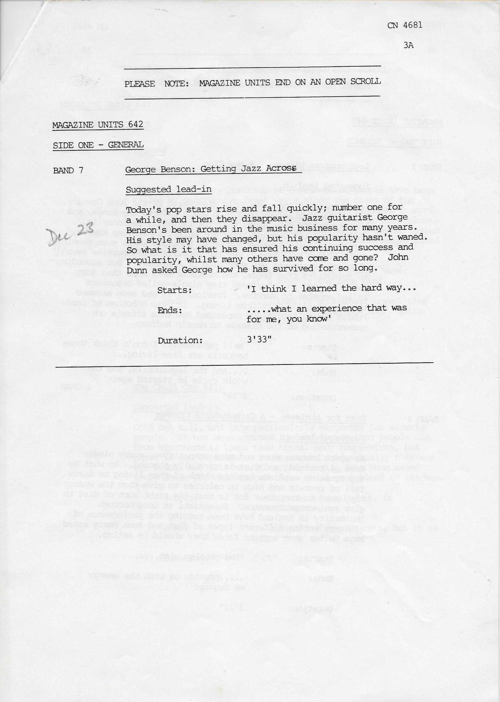 Inserts from CN 4681